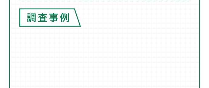 調査事例
